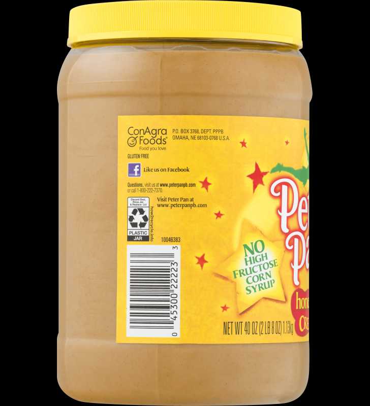 Peter Pan Creamy Honey Roasted Peanut Butter 40 Oz