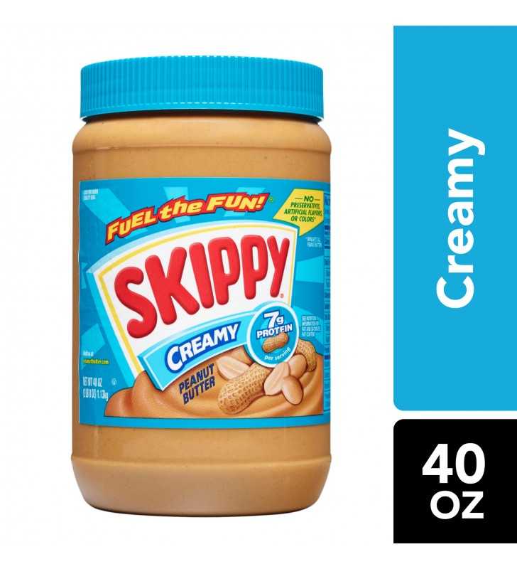 SKIPPY Creamy Peanut Butter, 40 Ounce