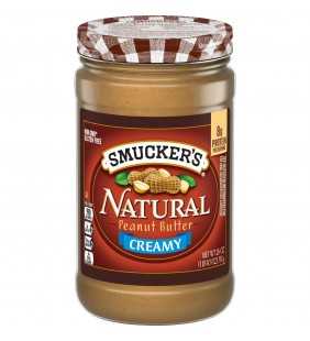 Smucker's Natural Creamy Peanut Butter, 26-Ounce