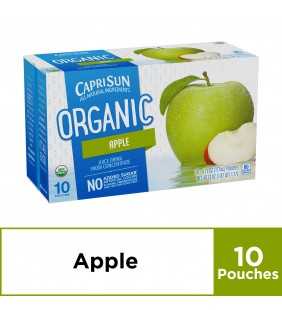 Capri Sun Organic Apple Juice Drink , 10 ct - Pouches, 60.0 fl oz Box