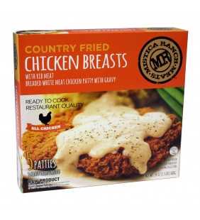 Mistica Ranch Meats Country Fried Chicken Breasts 5 Count With Gravy