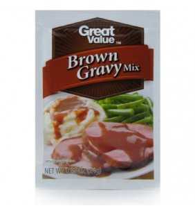 Great Value Gravy Mix, Brown, 0.87 Oz
