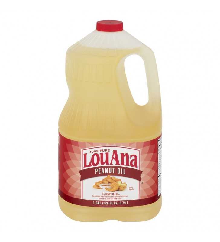 LouAna Peanut Oil, 128.0 FL OZ