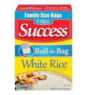 Success Boil-in-Bag White Rice, 32 oz Box