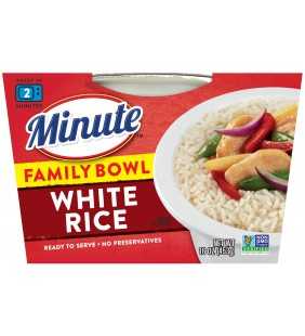 Minute Ready to Serve White Rice Family Bowl - Long Grain, 16 oz. bowl