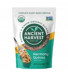Ancient Harvest Organic Quinoa – Tri-Color Harmony Blend, 14.4 OZ