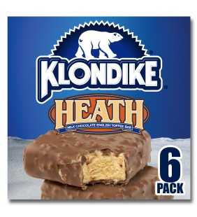 Klondike Heath Toffee Ice Cream & Frozen Dessert Bars 4 oz