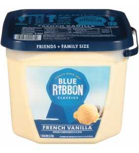 Blue Ribbon Classics French Vanilla Reduced Fat Ice Cream Pail , 128 fl oz