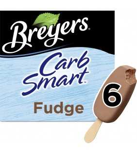 Breyers CarbSmart Frozen Dairy Dessert Fudge Bars 6 ct