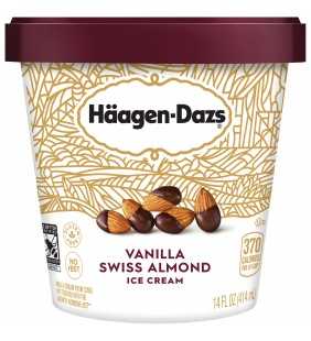 HAAGEN-DAZS Vanilla Swiss Almond Ice Cream 14 fl. oz. Cup