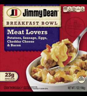 Jimmy Dean® Meat Lovers Breakfast Bowl, 7 oz.