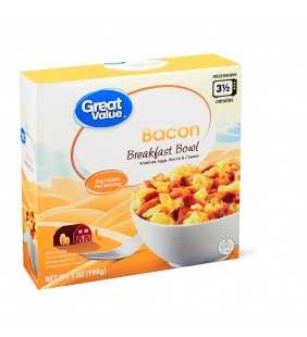 Great Value Bacon Breakfast Bowl, 7 oz