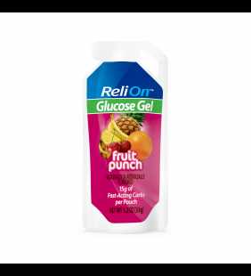 ReliOn Glucose Gel, Fruit Punch Flavor, 1.2 Ounce