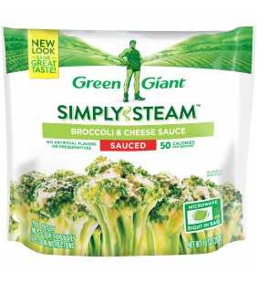 Green Giant® Simply Steam™ Sauced Broccoli & Cheese Sauce 10 oz. Bag
