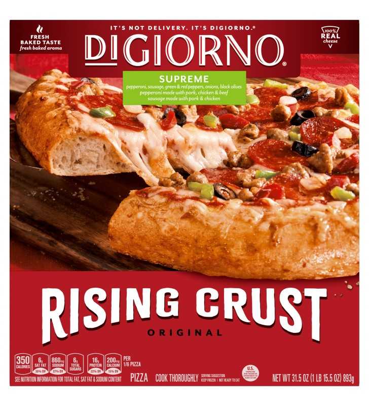 DIGIORNO Original Rising Crust Supreme Frozen Pizza 31.5 oz. Box 31.5 oz.