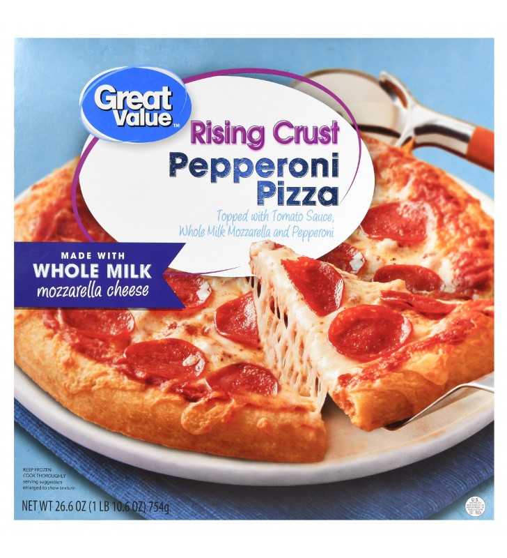Great Value Rising Crust Pepperoni Pizza, 26.6 oz