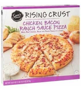 Sam's Choice Rising Crust Chicken Bacon Ranch Sauce Pizza, 30.9 oz