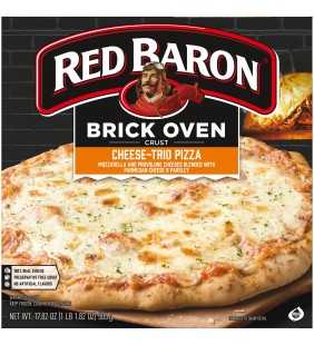 RED BARON Pizza, Brick Oven Crust Cheese Trio, 17.82 oz