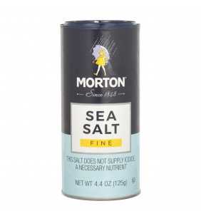 Morton Fine Mediterranean Sea Salt, 4.4 oz