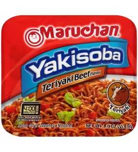 Maruchan Yakisoba Teriyaki Beef Flavor Noodles, 4 oz.