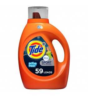 Tide Febreze Sport HE, 59 Loads Liquid Laundry Detergent, 92 fl oz