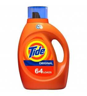 Tide Original HE, 64 Loads Liquid Laundry Detergent, 92 fl oz