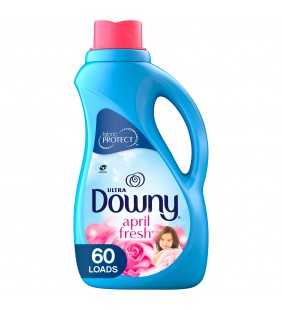 Downy April Fresh, 60 Loads Liquid Fabric Softener, 51 fl oz
