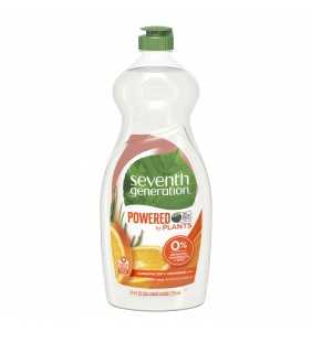 Seventh Generation Dish Liquid Soap Clementine Zest & Lemongrass, 25 oz
