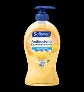 Softsoap Antibacterial Hand Soap Pump, Kitchen Fresh Hands - 11.25 oz