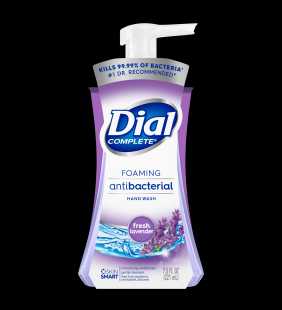 Dial Complete Antibacterial Foaming Hand Wash, Fresh Lavender for the Kitchen, 7.5 Ounce