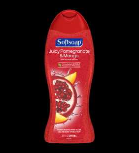 Softsoap Moisturizing Body Wash, Pomegranate and Mango, 20 fl oz