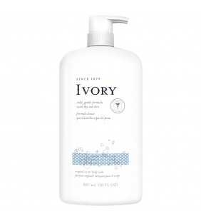 Ivory Body Wash for Women, Paraben Free, Original Scent, 30 oz