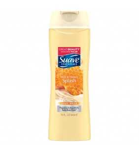 Suave Essentials Body Wash Creamy Milk and Honey Splash 15 oz