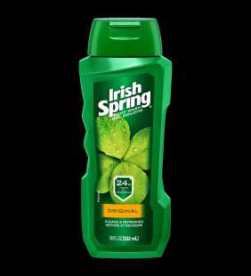 Irish Spring Body Wash for Men, Original, 18 Fl oz