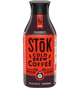 SToK Not Too Sweet Cold Brew Coffee, 48 Fl. Oz.