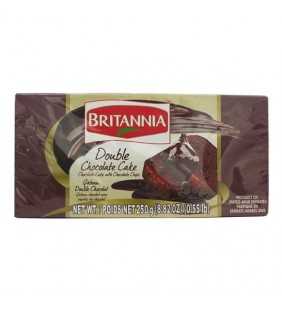 BRITANNIA DOUBLE CHOCOLATE CAKE 8.8oz