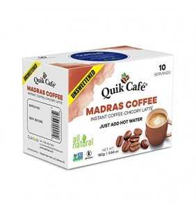 QUIK CAFE MADRAS COFFEE 10 POUCHES