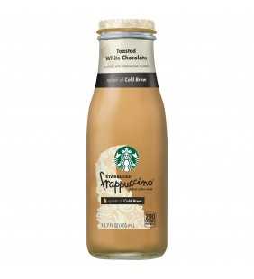 Starbucks Frappuccino Toasted White Chocolate Chilled Coffee Drink, 13.7 fl oz