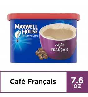 Maxwell House International Cafe Francais Cafe Style Beverage Mix, Caffeinated, 7.6 oz Can