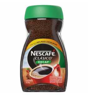 NESCAFE CLASICO Decaf Dark Roast Instant Coffee 7 oz. Jar