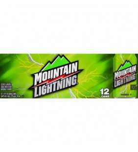 Great Value Mountain Lightning Citrus Flavored Soda, 12 Fl. Oz., 12 Count