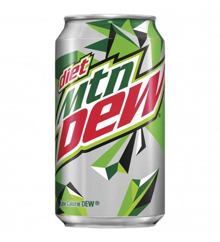 Diet Mountain Dew, 12 oz Cans, 12 Count