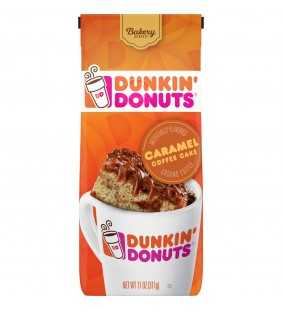 Dunkin' Donuts Caramel Coffee Cake Flavored Ground Coffee, 11-Ounce