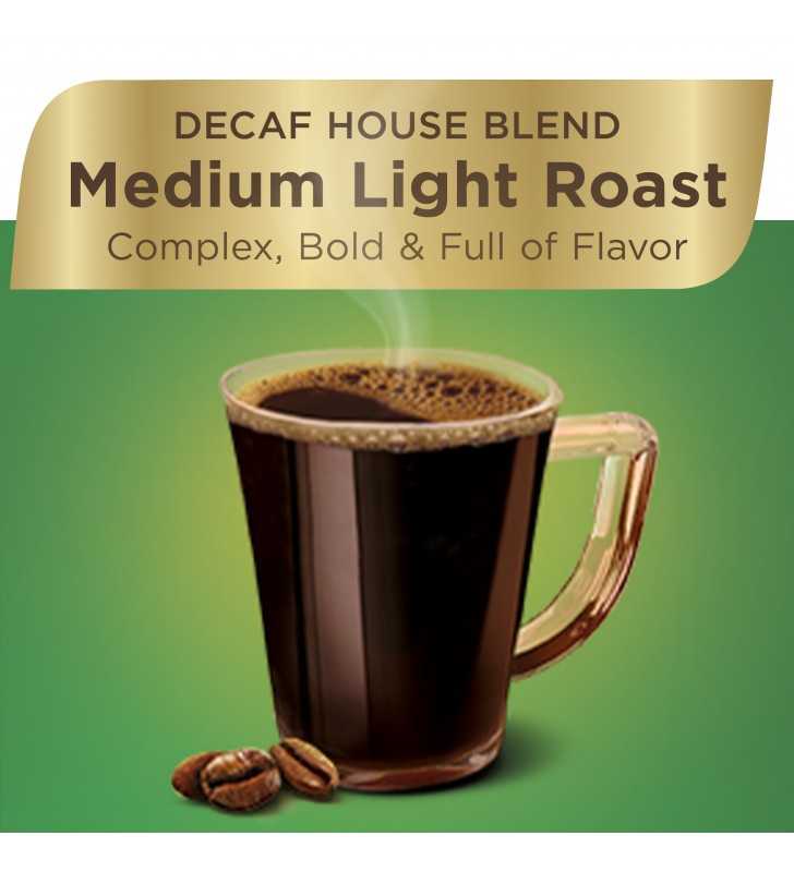 NESCAFE TASTERS CHOICE Decaf House Blend Medium Light Roast Instant Coffee 7 oz. Jar
