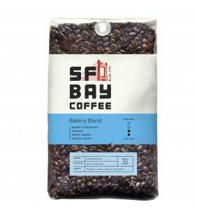 SF Bay Coffee Bakery Blend Whole Bean Coffee, Medium-Light Roast, 32 Ounce Bag