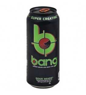 Bang Sour Heads Energy Drink, 16 Fl. Oz.