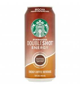 Starbucks Doubleshot Mocha Energy Coffee Beverage, 15 fl oz