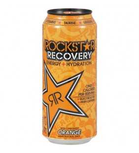 Rockstar Recovery Orange Energy Drink, 16 Fl. Oz.